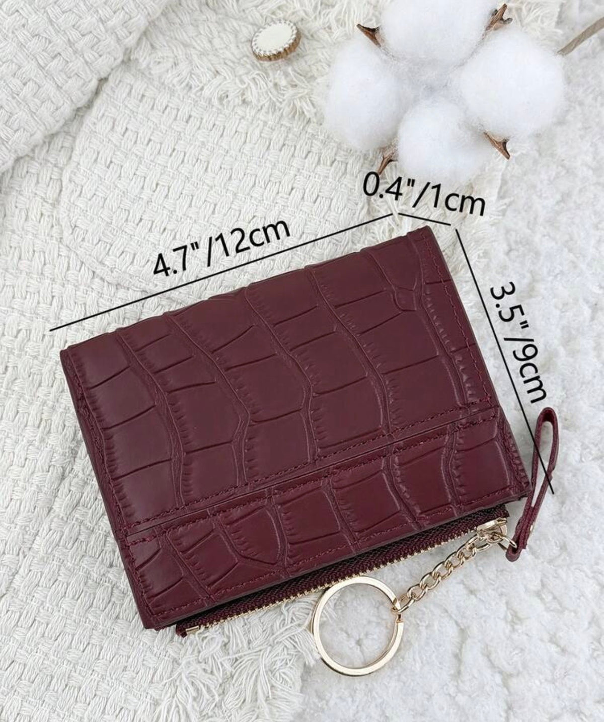 Burgundy Classic Wallet