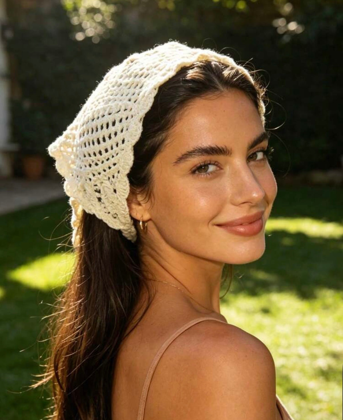 Handmade crochet bandanas