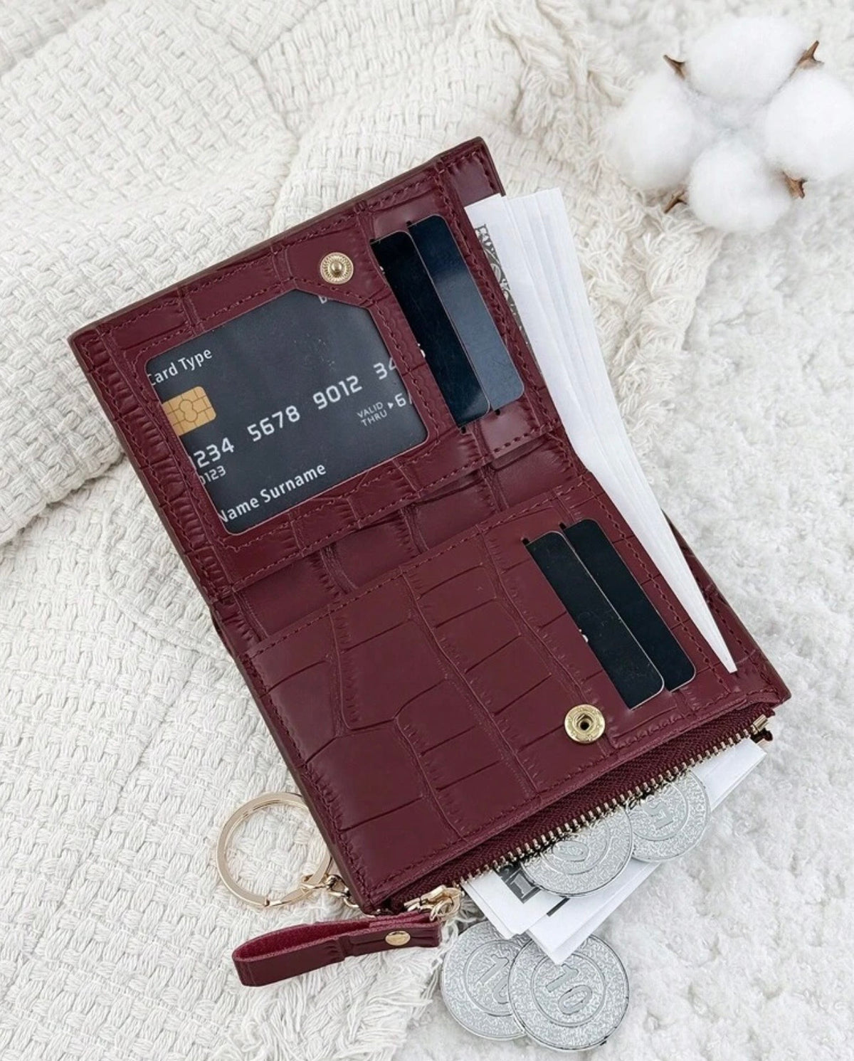 Burgundy Classic Wallet