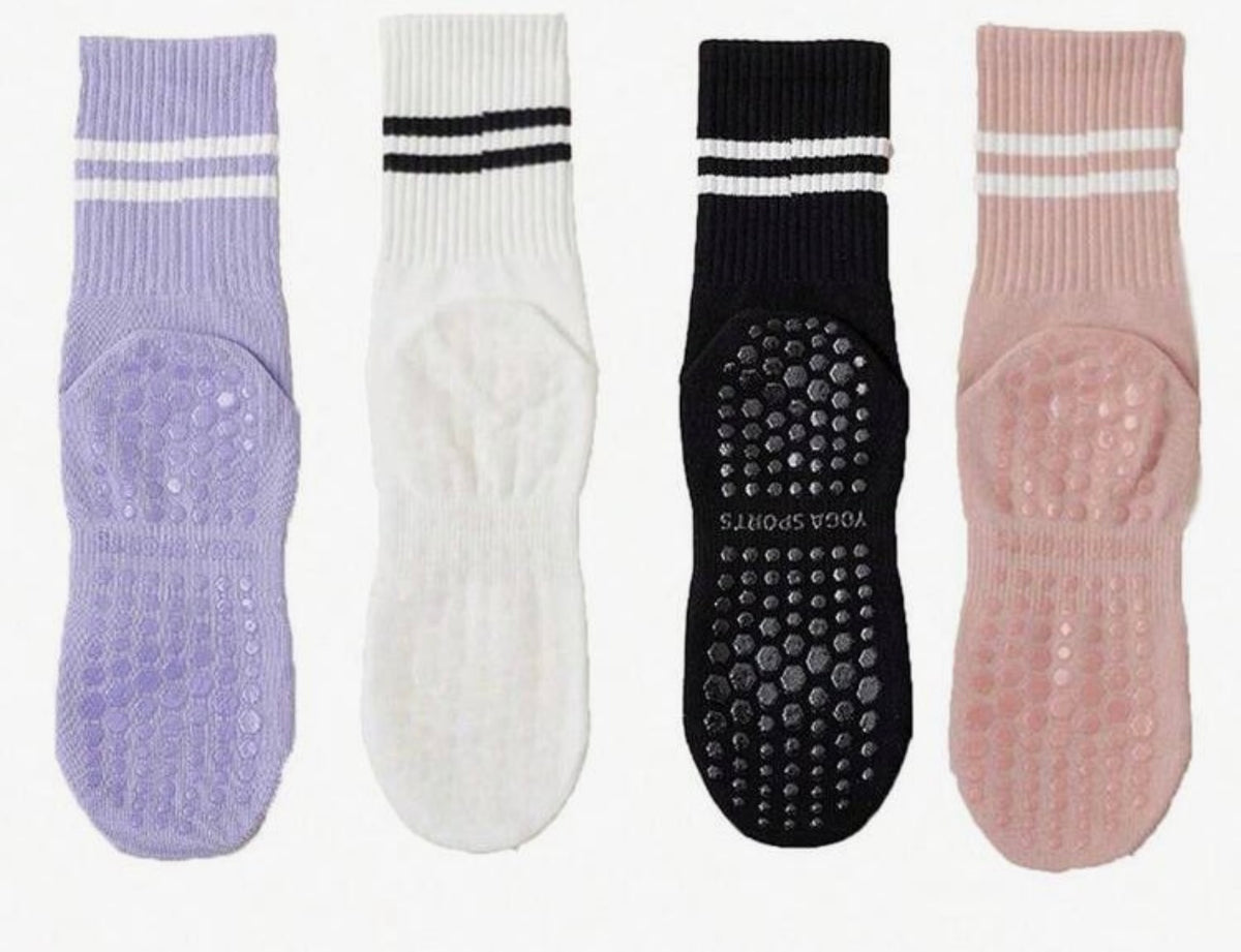Anti Slip Yoga, Barre & Pilates Socks