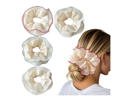 Lace Big Scrunchies