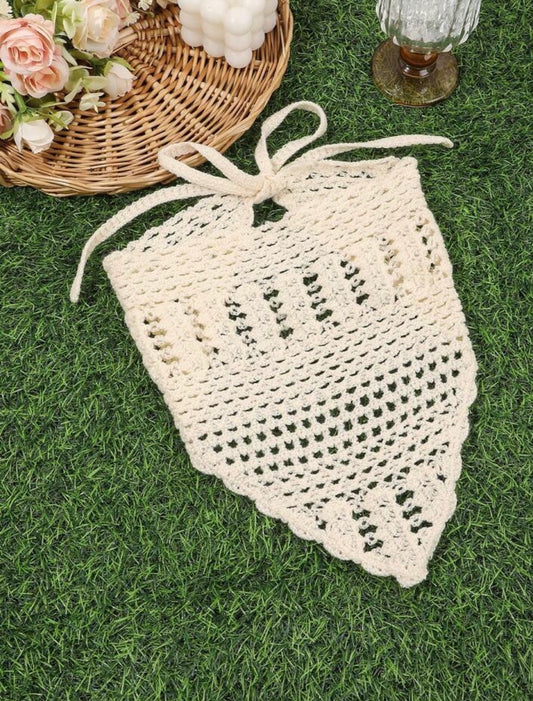 Handmade crochet bandanas