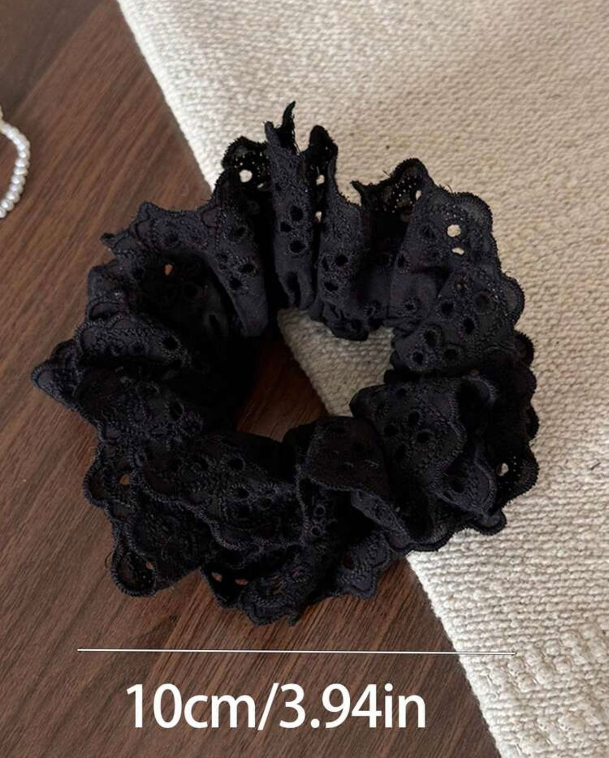 Basic Lace Scrunchies